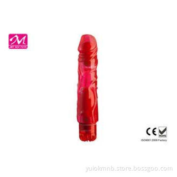 10 speeds Jelly Vibrators with slimline G vibe,1AA replacea